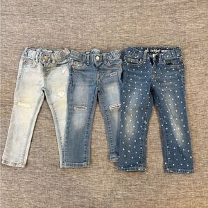 Cat & Jack 3T jeans bundle
